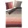 Traumschlaf Breeze Gestreift Bordeaux 240 x 220 cm + 2 x 80 x 80 cm