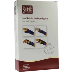 BORT Handgelenkstütze m.Daumenaus.large blau 1 St Bandage