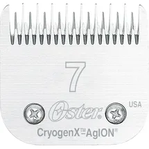 Oster Scherkopf Nr. 7 Ersatzscherkopf Silber L