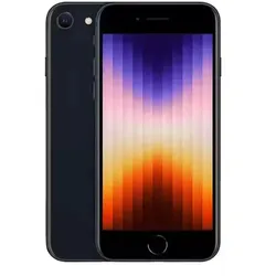 Apple iPhone SE 2022 128GB Smartphone schwarz Mitternacht Bionic NFC