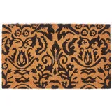 Homescapes Barock 45 x 75 cm Schwarz