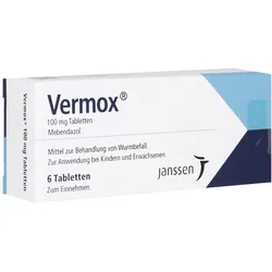 Vermox 100 mg Tabletten 6 St