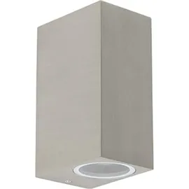 QAZQA 2er Set Moderne Wandleuchten Stahl IP44 Baleno II
