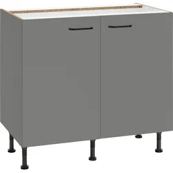OPTIFIT Unterschrank »Elga«, mit Soft-Close-Funktion, höhenverstellbare Füße, Breite 90 cm OPTIFIT basaltgrau/basaltgrau