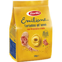 Barilla Pasta All ' Uovo Gefüllte Le Emiliane Tortellini Mit Landschinken 500g
