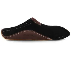 HAFLINGER Pocahontas Pantoffel Hausschuh mit TR-Gummisohle Wechselfussbett unisex (Ziegelrot 85), Gr. - EU