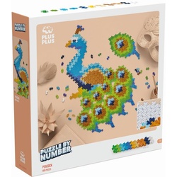 Plus-Plus - 800 Kreativ Bausteine Puzzle Pfau