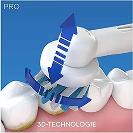 Oral-B Pro 1 750 Design Edition weiß + Reiseetui