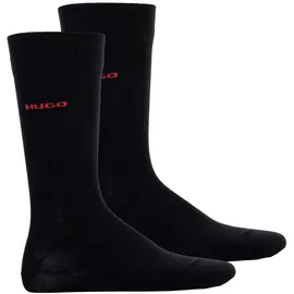 Hugo Socken 2P RS UNI CC 2er Pack Schwarz 39-42