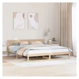 vidaXL Bettrahmen 180 x 200 cm Beige