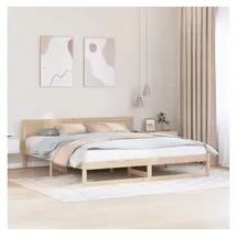 vidaXL Bettrahmen 180 x 200 cm Beige