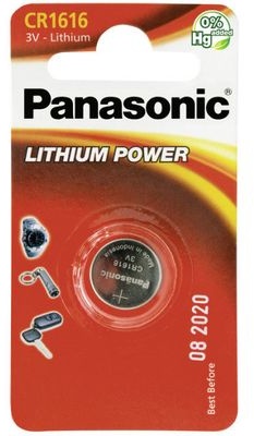 Panasonic Batterie Lithium CR1616