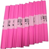 Werola Transparentpapier WEROLA Feinkrepp ALTROSA 10 Rollen 50x250cm Rolle