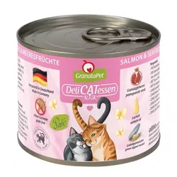 GranataPet Delicatessen Dose Lachs & Meeresfrüchte - 200 g