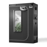 AC Infinity CLOUDLAB 642, Advanced Grow Tent 4x2, dickste 1-Zoll-Stangen, 2000D Mylar-Canvas, laborgeprüfte höchste Reflektivität, größtes Reißverschlussfenster, 48" x 24" x 72"