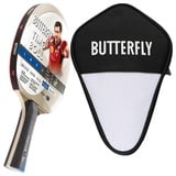 Butterfly Timo Boll Platin 85026 Tischtennisschläger + Tischtennishülle EINHEITSGRÖSSE