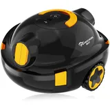 EVERCROSS BOT Y10 Poolroboter, Poolroboter Akku für die Bodenreinigung, 100 Min Batterielaufzeit, für Pools bis zu 120m2, Automatische Poolsauger mit Selbsteinparkfunktion 180 μm Filter (Schwarz)