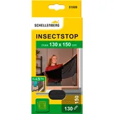 Schellenberg Fliegengitter ELASTIC 130 x 150 cm Anthrazit