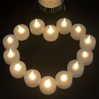 candlesee LED Teelichter Flammenloses Kerzen 50 Stück Realistische und Helle Blinkend Teelicht Langlebiges Led Teelichte für Hochzeit Festival Parteien Hauptdekorationen (Warmweiß)