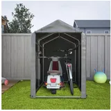 GIHAUVIA Gartenhaus Fahrradgarage, Lagerzelt Carport Gerätezelt. 100 cm