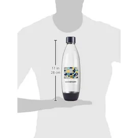 Sodastream Flasche 2X 1L Geometrie Mosaik - Orange, Gelb, Blau