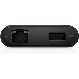 Dell 470-ABRY DA200 Adapter (USB-C-auf-HDMI/VGA/Ethernet/USB 3.0)