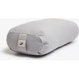 Yoga-Bolster Yogakissen flach - grau blau No Size
