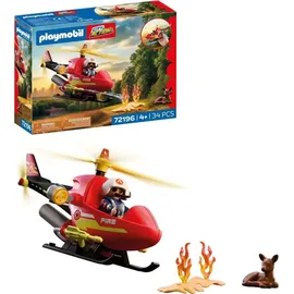 Playmobil City Action Feuerwehr-Helikopter 72196
