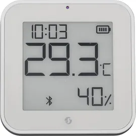 Shelly Blu ZB H&T Display white Temperatur- & Feuchtigkeitssensor Bluetooth Zigbee weiß