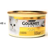 Purina Gourmet Gold Feine Pastete mit Huhn 48 x 85 g