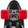 Star-Skateboard Star Skateboard Kicktail rot/schwarz