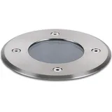 ISOLED Bodeneinbaustrahler silber 12,0 cm exkl. Leuchtmittel IP67