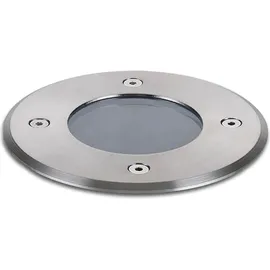 ISOLED Bodeneinbaustrahler silber 12,0 cm exkl. Leuchtmittel IP67
