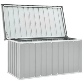 vidaXL Gartenbox Grau 129x67x65 cm