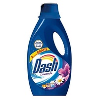 Dash Reinigungsmittel Flüssigkeit für Waschmaschine 15+2 Wäschen Lavendelduft