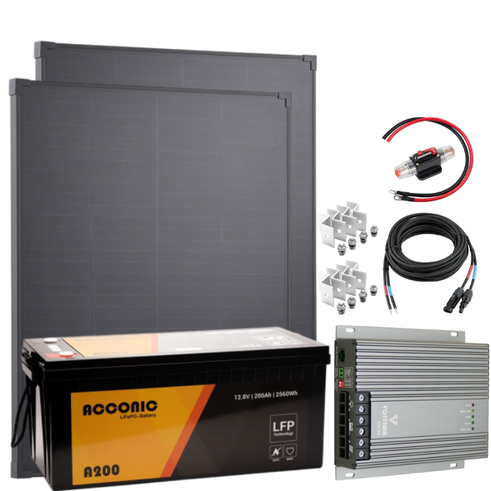 Solaranlage 400W Advanced-Set LiFePO4 - LARGE