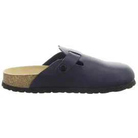 Natural sense Clogs Tieffußbett Habana für Herren, blau, 36 EU
