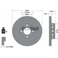 Textar Bremsscheibe