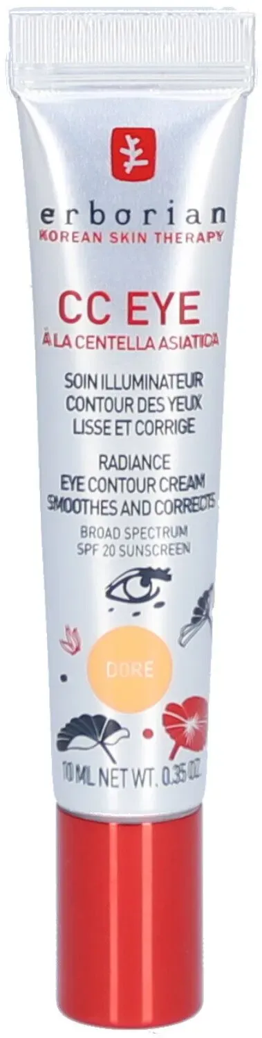 Erborian Korean Skin Therapy Paris Seoul CC Eye - doré