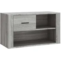 VidaXL Schuhschrank Grau Sonoma 80x35x45 cm Holzwerkstoff