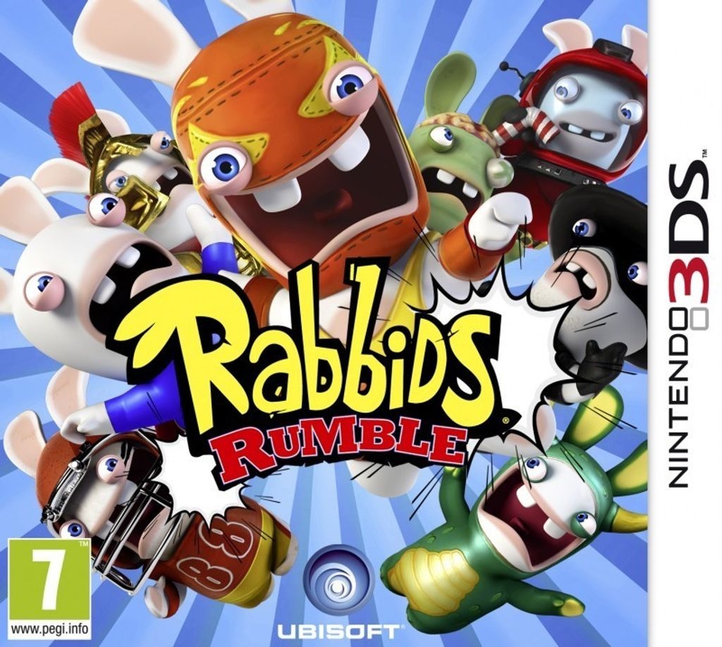 Ubisoft Rabbids Rumble, Nintendo 3DS, Aktion, E10+ (Jeder über 10 Jahre)