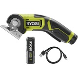 Ryobi 4 V USB-LITHIUM Akku-Schneidegerät RCT4-120G 6,4 mm Schnittkapazität, inkl. 1 x 4 V 2,0 Ah Akku und USB-C Ladekabel