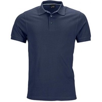 James & Nicholson Men's Pima Poloshirt in Premiumqualität blau,