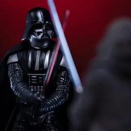 Iron Studios Star Wars Deluxe Art Scale Statue 1/10 Darth Vader Vs Obi-Wan Kenobi 24 cm