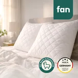 fan Baby Alpaka, Füllung: Wolle, Bezug: Bio-Baumwollbezug, (1 St.), Alpaka-Steppfüllung "Vlies der Götter"