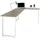 HJH Office Schreibtisch Workspace Basic I grau/weiß