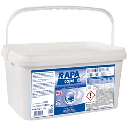 DR.SCHNELL RAPA CAPS Vollwaschmittelpulver-Caps, Eimer 2.16 kg