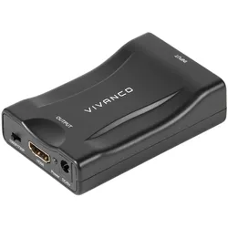 Vivanco Adapter HDMI 2.0-Stecker auf SCART-Buchse