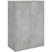 VidaXL Sideboard Betongrau 60x31x84 cm Holzwerkstoff