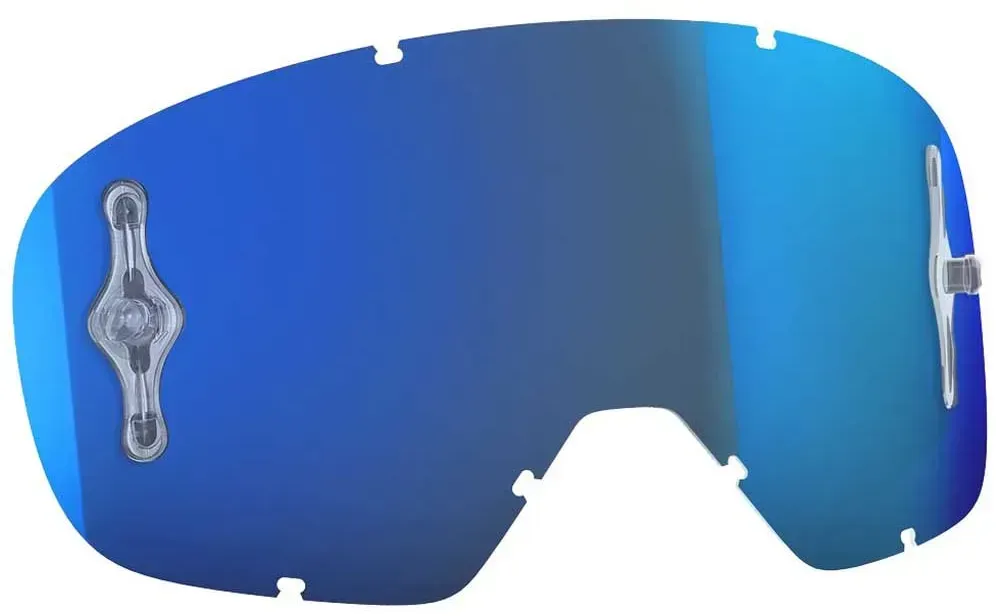 Scott Buzz Single Ersatzlinsen - Electric Blue - Electric Blue Chrome AFC Works/CAT1